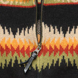 Tye River Lambswool Cardigan - Tye River Black/Scarlet - Pendleton - STAG Provisions - Tops - Sweater