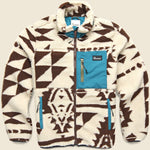 White Geo Mattawa Jacket - Tan/Natural/Teal - Penfield - STAG Provisions - Outerwear - Coat / Jacket