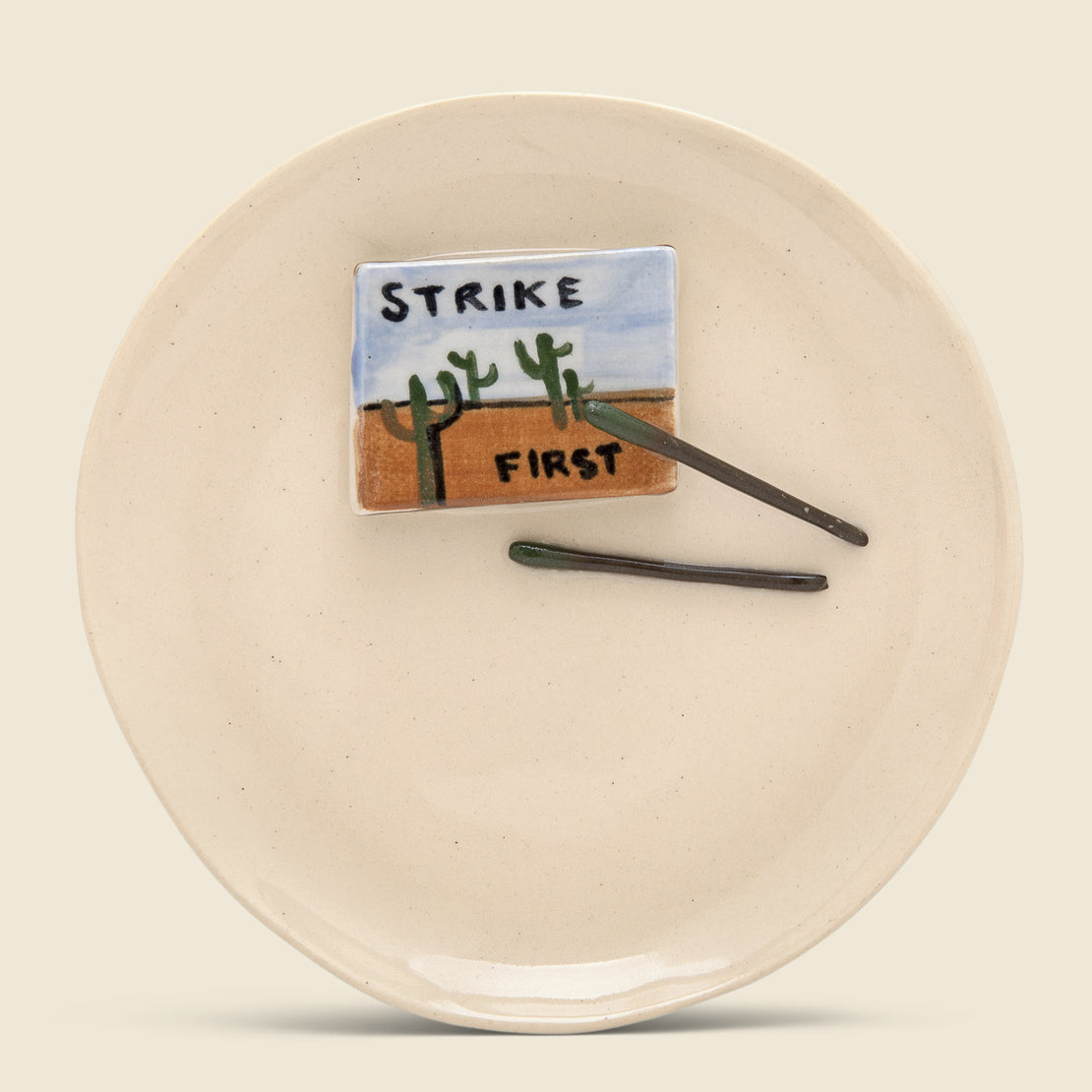 Home Small Plate - Strike First Matches