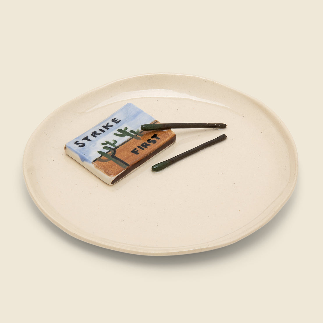 Small Plate - Strike First Matches - Home - STAG Provisions - Home - Art & Accessories - Tray