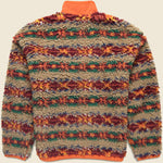 Fairisle Jacquard Snap-Mock Pullover - Red Rock - Polo Ralph Lauren - STAG Provisions - Outerwear - Coat / Jacket