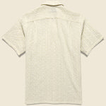 Piros Camp Shirt - White - Portuguese Flannel - STAG Provisions - Tops - S/S Woven - Other Pattern
