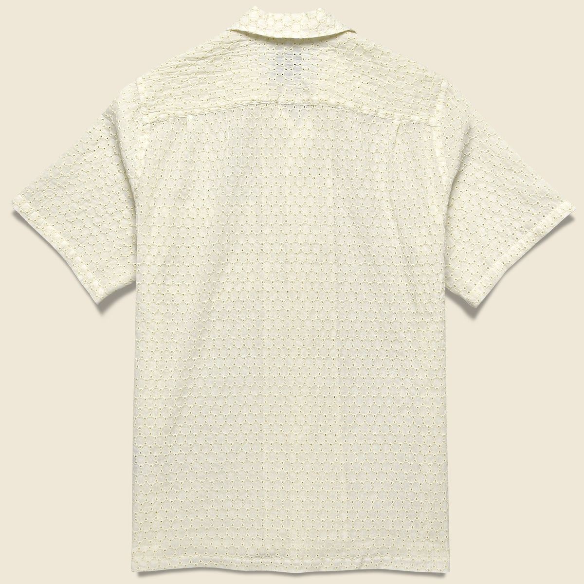 Folklore 3 Embroidered Camp Shirt - White