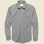 Flannel Teca Shirt - Grey - Portuguese Flannel - STAG Provisions - Tops - L/S Woven - Solid