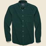 Corduroy Lobo Shirt - Green - Portuguese Flannel - STAG Provisions - Tops - L/S Woven - Corduroy