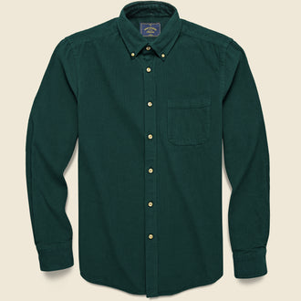 Corduroy Lobo Shirt - Green