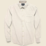 Corduroy Lobo Shirt - Ecru - Portuguese Flannel - STAG Provisions - Tops - L/S Woven - Corduroy