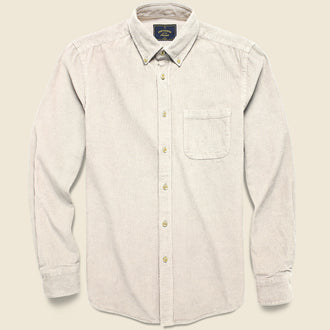 Corduroy Lobo Shirt - Ecru