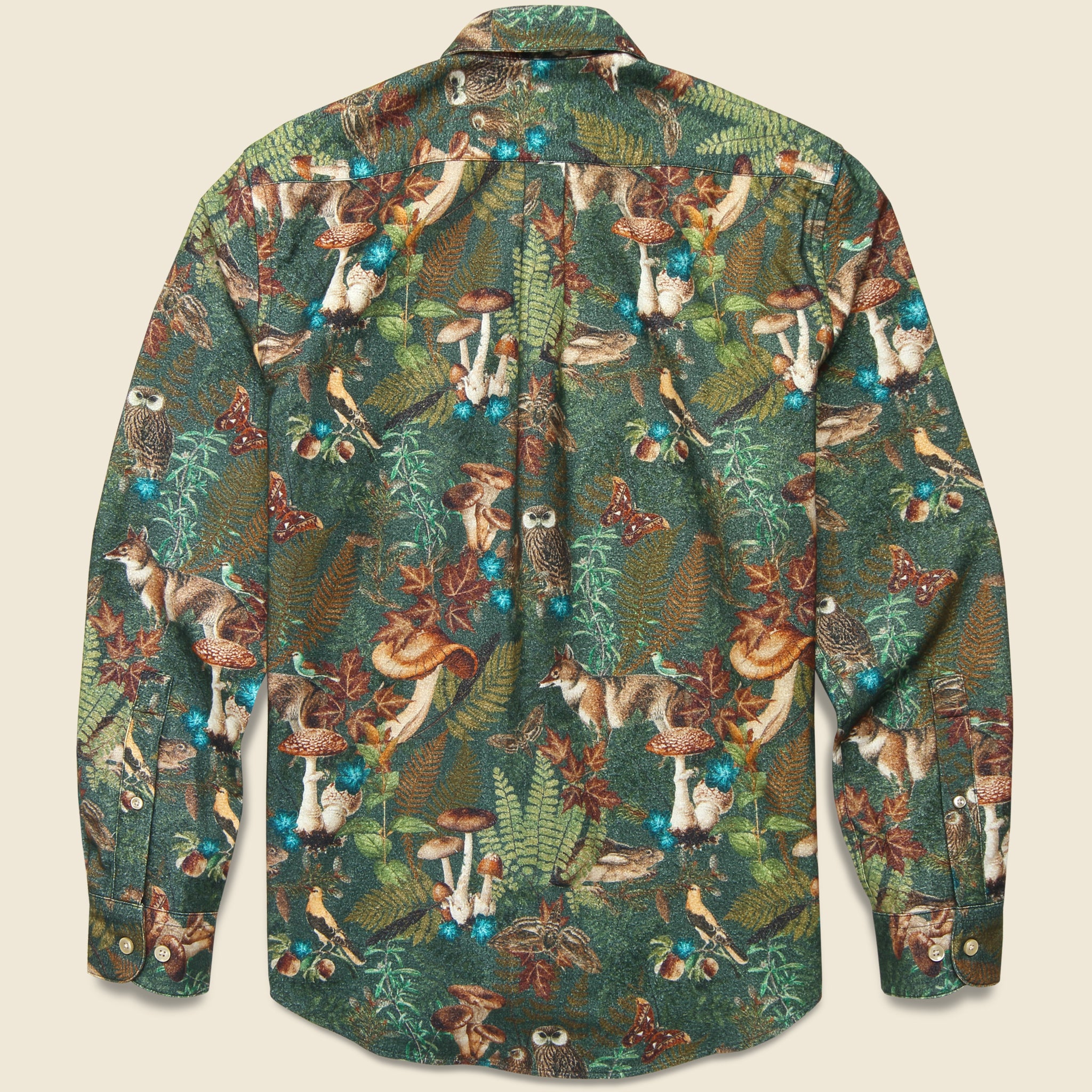 
                          Fauna Shirt - Green - Portuguese Flannel - STAG Provisions - Tops - L/S Woven - Other Pattern
                        