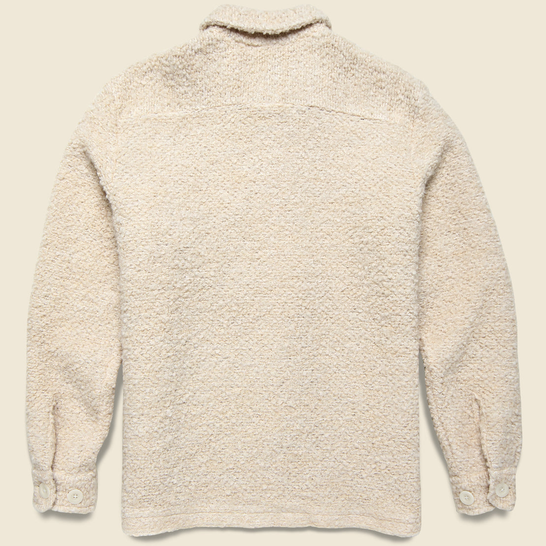 Curly Overshirt - Ecru