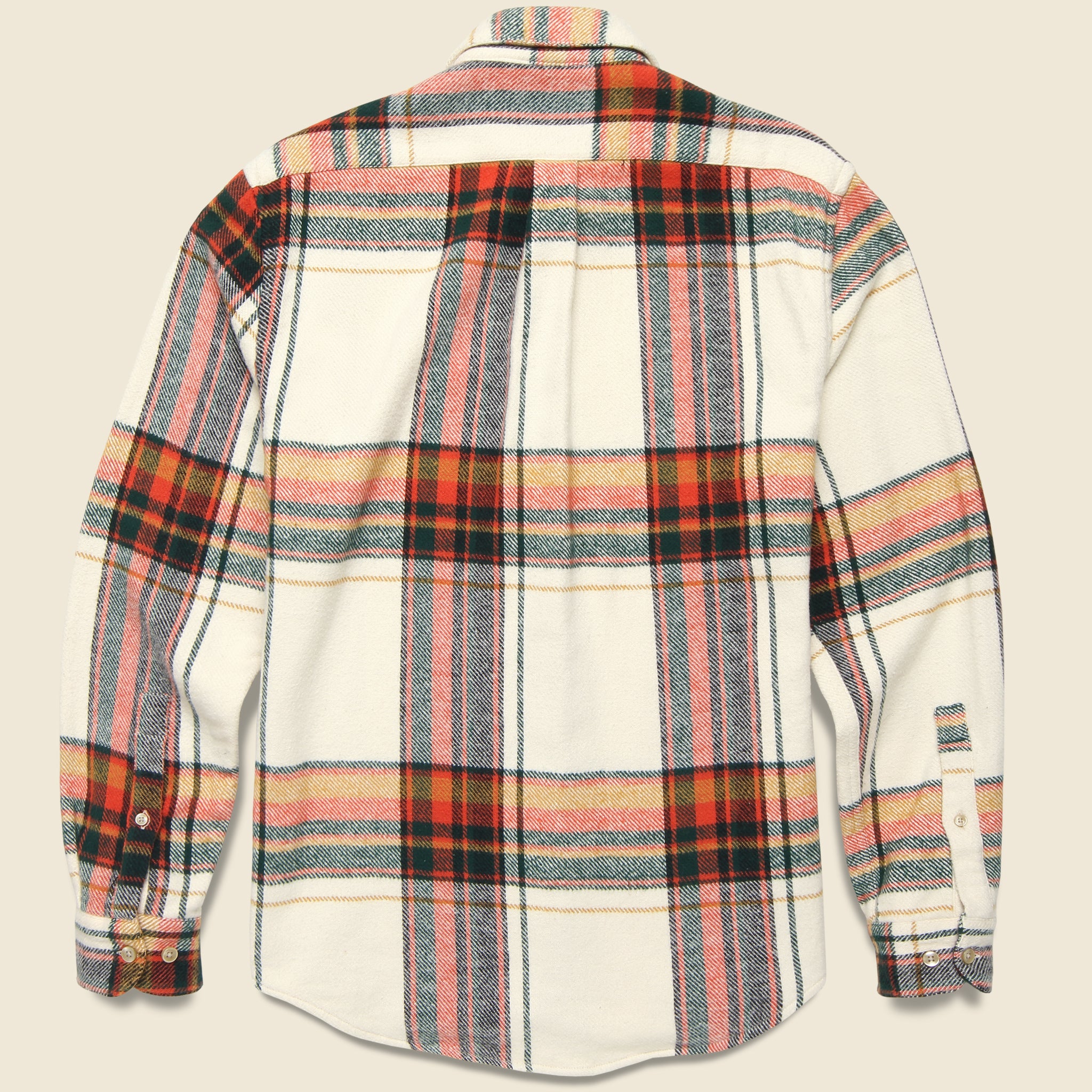 
                          Nords Shirt - White/Red/Green - Portuguese Flannel - STAG Provisions - Tops - L/S Woven - Plaid
                        