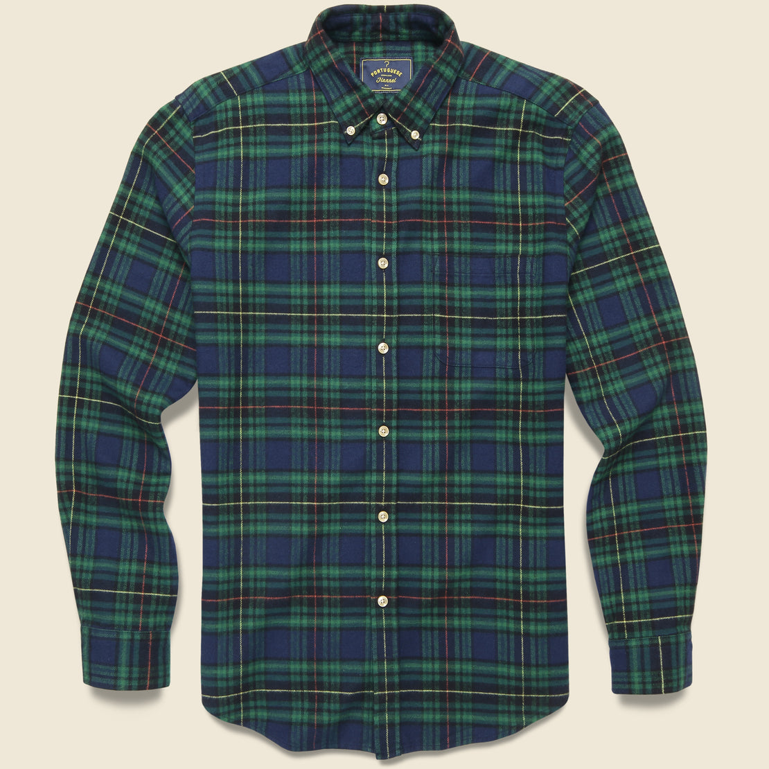 Portuguese Flannel Orts Shirt - Green
