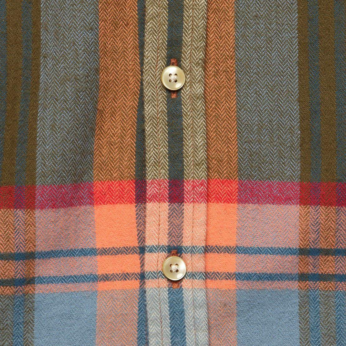 Verso Shirt - Pink/Brick/Multi - Portuguese Flannel - STAG Provisions - Tops - L/S Woven - Plaid