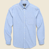 Belavista Oxford Shirt - Blue - Portuguese Flannel - STAG Provisions - Tops - L/S Woven - Solid