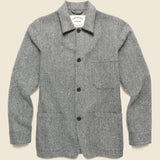 Labura Shirt Jacket - Grey - Portuguese Flannel - STAG Provisions - Outerwear - Shirt Jacket