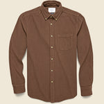 Corduroy Lobo Shirt - Brown - Portuguese Flannel - STAG Provisions - Tops - L/S Woven - Corduroy