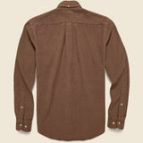 Corduroy Lobo Shirt - Brown - Portuguese Flannel - STAG Provisions - Tops - L/S Woven - Corduroy