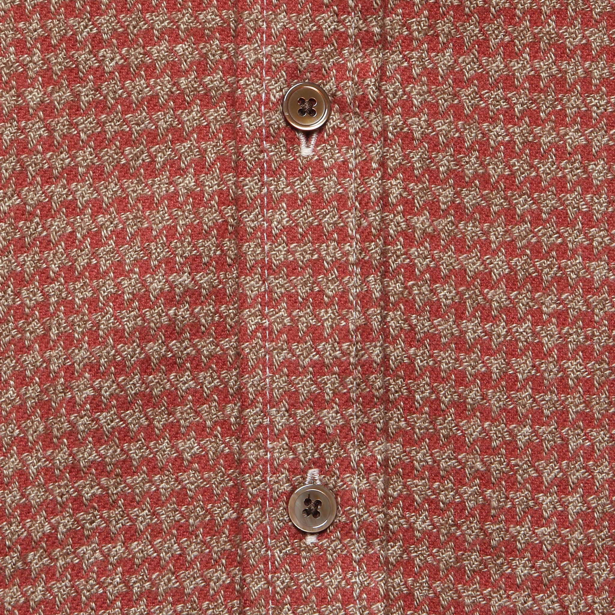 
                          Pied Poule Shirt - Clay
                        