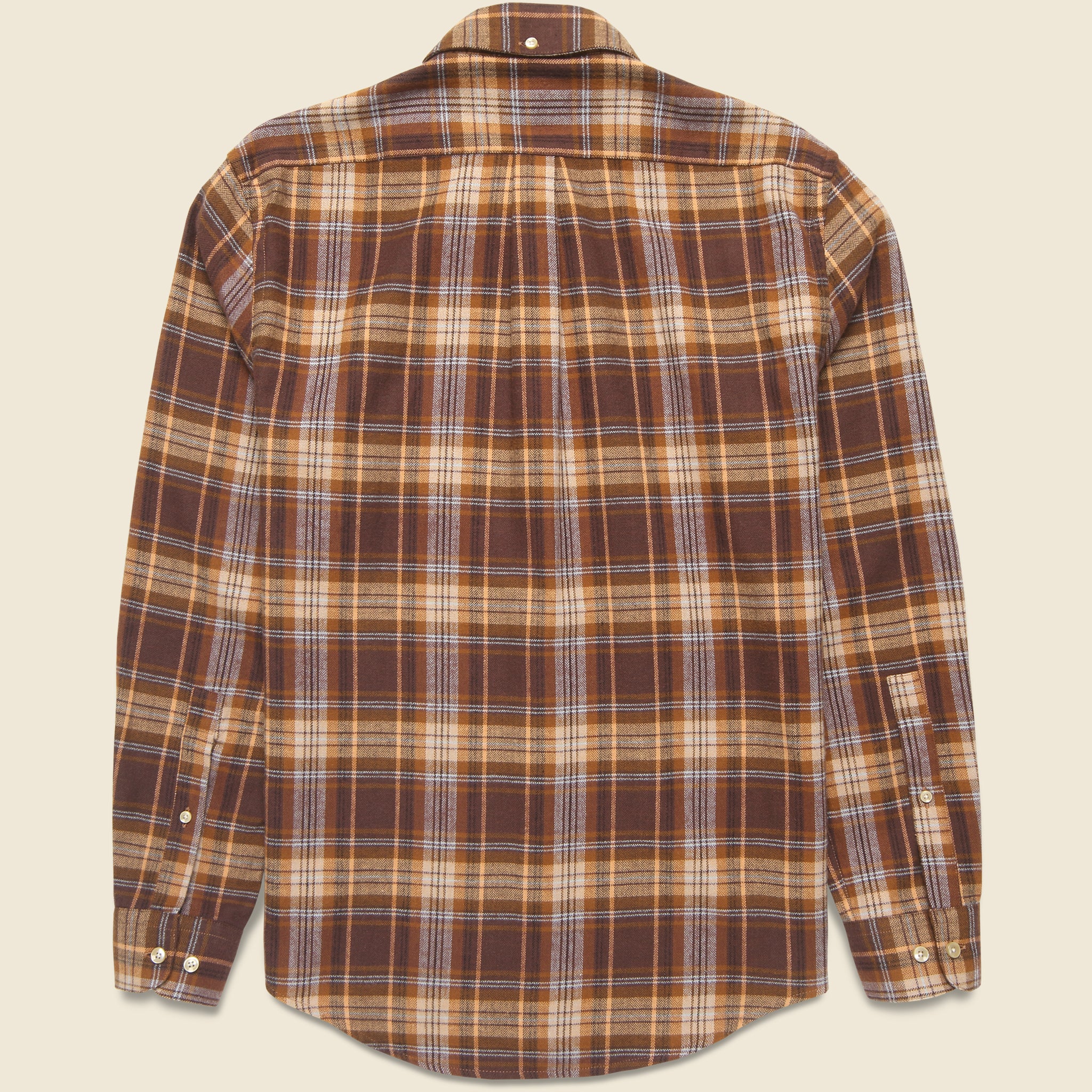 
                          Apollo Shirt - Brown - Portuguese Flannel - STAG Provisions - Tops - L/S Woven - Plaid
                        