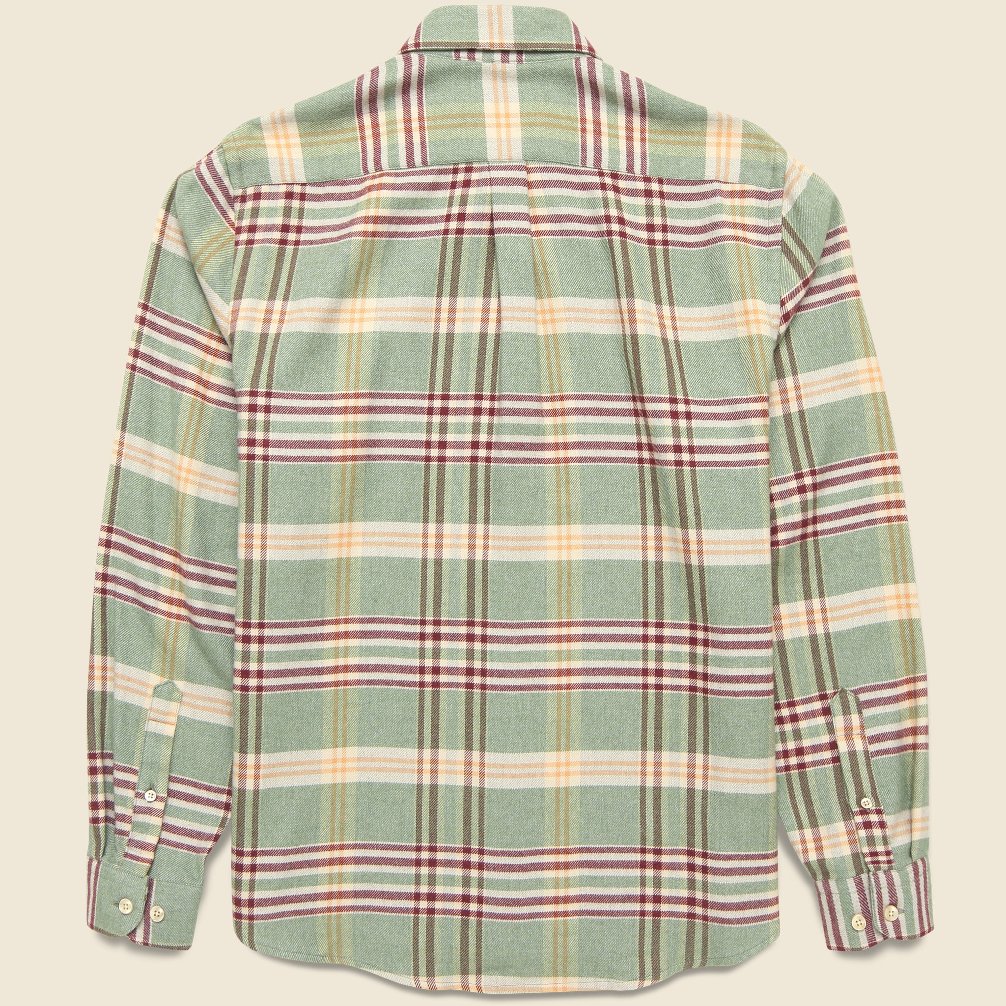 
                          Rad Shirt - Green - Portuguese Flannel - STAG Provisions - Tops - L/S Woven - Plaid
                        