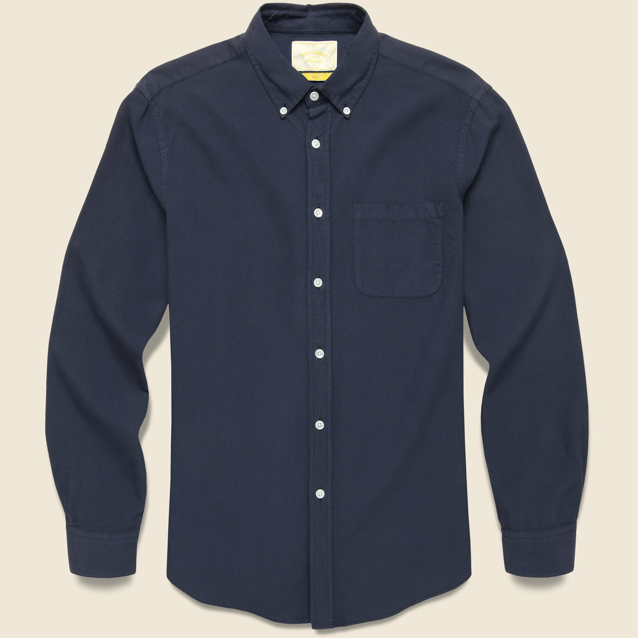 Belavista Oxford Shirt - Navy - Portuguese Flannel - STAG Provisions - Tops - L/S Woven - Solid