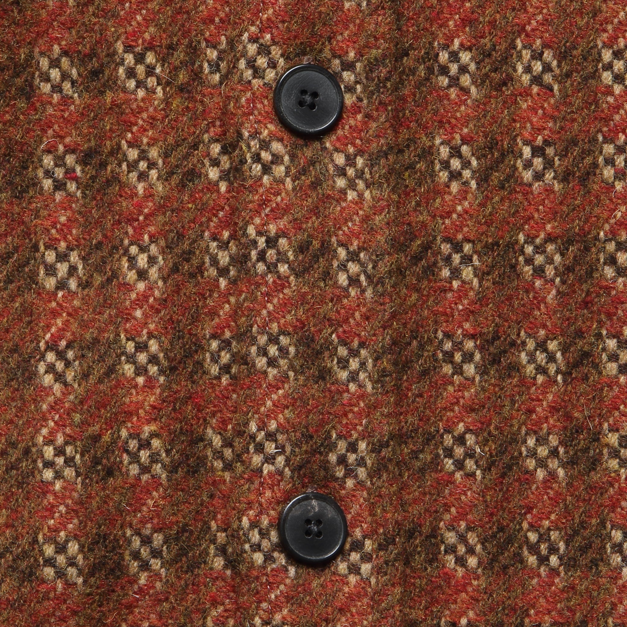 
                          Merino Tweed Overshirt - Brown
                        