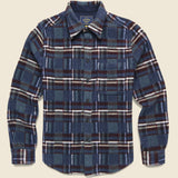 Virgo Overshirt - Blue - Portuguese Flannel - STAG Provisions - Tops - L/S Woven - Overshirt