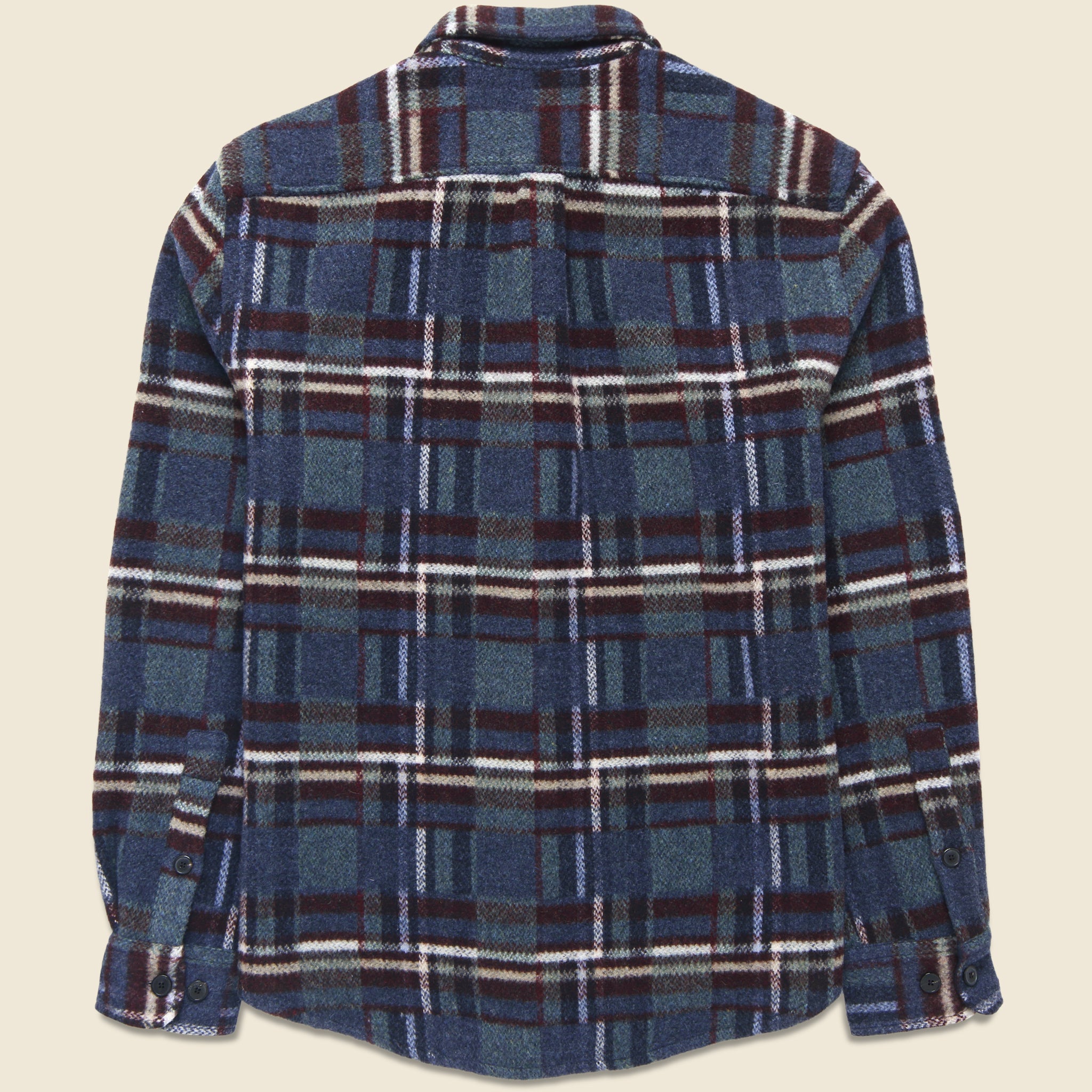 Virgo Overshirt - Blue - Portuguese Flannel - STAG Provisions - Tops - L/S Woven - Overshirt