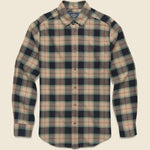 Bass Shirt - Tan - Portuguese Flannel - STAG Provisions - Tops - L/S Woven - Plaid