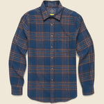 Bossa Shirt - Blue - Portuguese Flannel - STAG Provisions - Tops - L/S Woven - Plaid