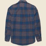 Bossa Shirt - Blue - Portuguese Flannel - STAG Provisions - Tops - L/S Woven - Plaid