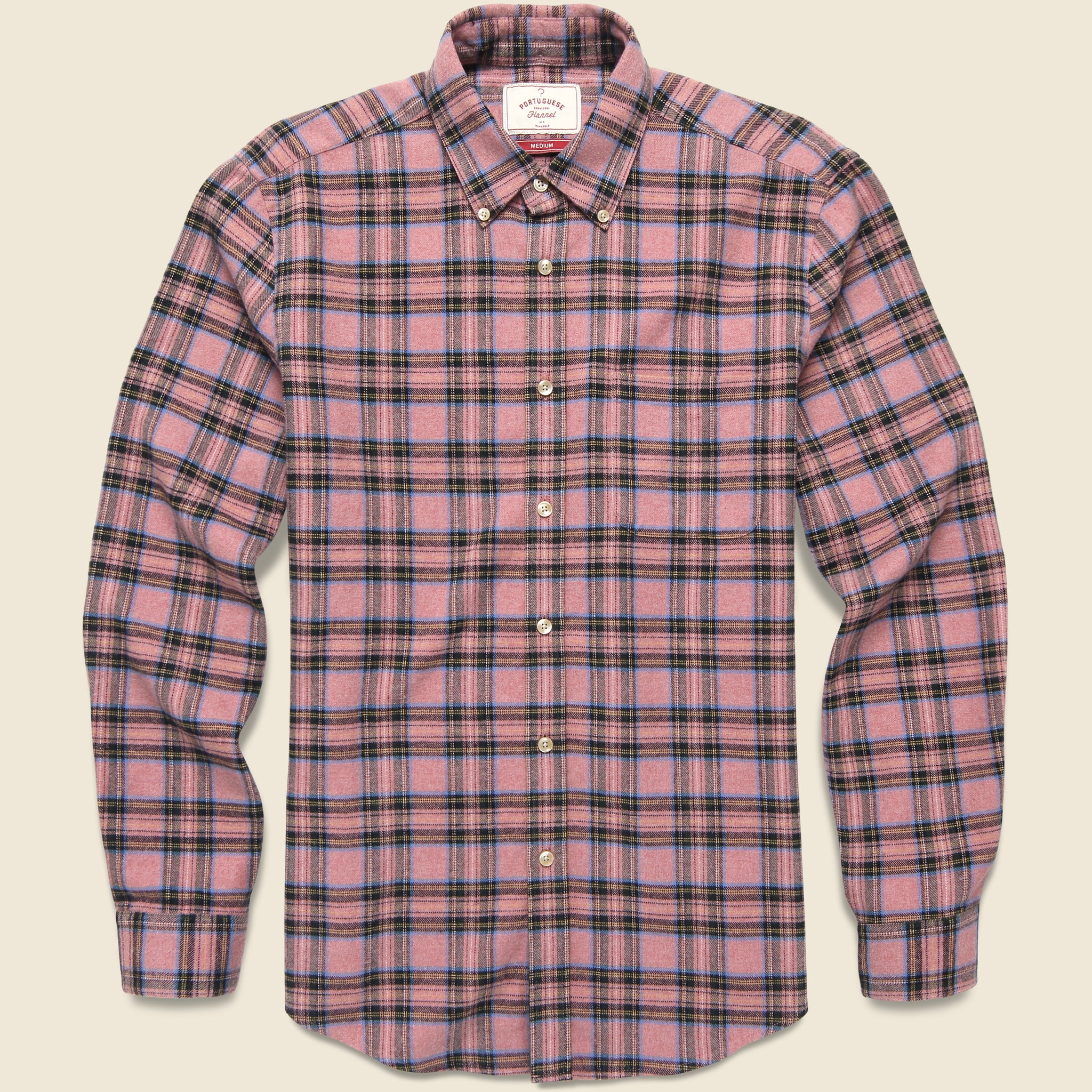 Cais Shirt - Pink - Portuguese Flannel - STAG Provisions - Tops - L/S Woven - Plaid