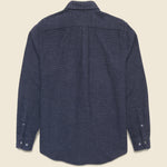 Sounds Shirt - Blue - Portuguese Flannel - STAG Provisions - Tops - L/S Woven - Solid