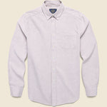 Belavista Oxford Shirt - Bordeaux Stripe - Portuguese Flannel - STAG Provisions - Tops - L/S Woven - Stripe