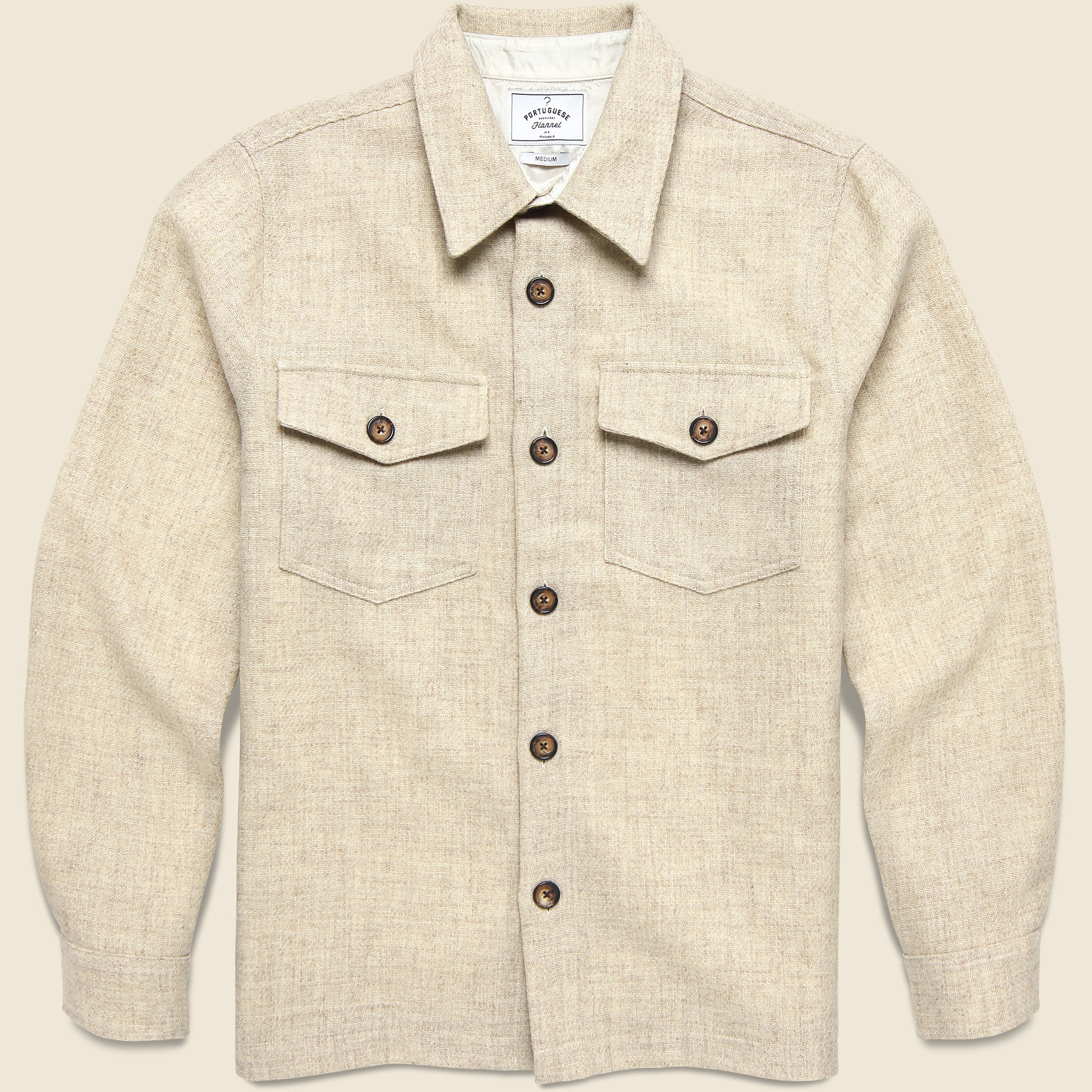 Field Overshirt - Ecru