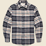 Hillside Shirt - Black - Portuguese Flannel - STAG Provisions - Tops - L/S Woven - Plaid
