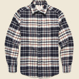 Hillside Shirt - Black - Portuguese Flannel - STAG Provisions - Tops - L/S Woven - Plaid
