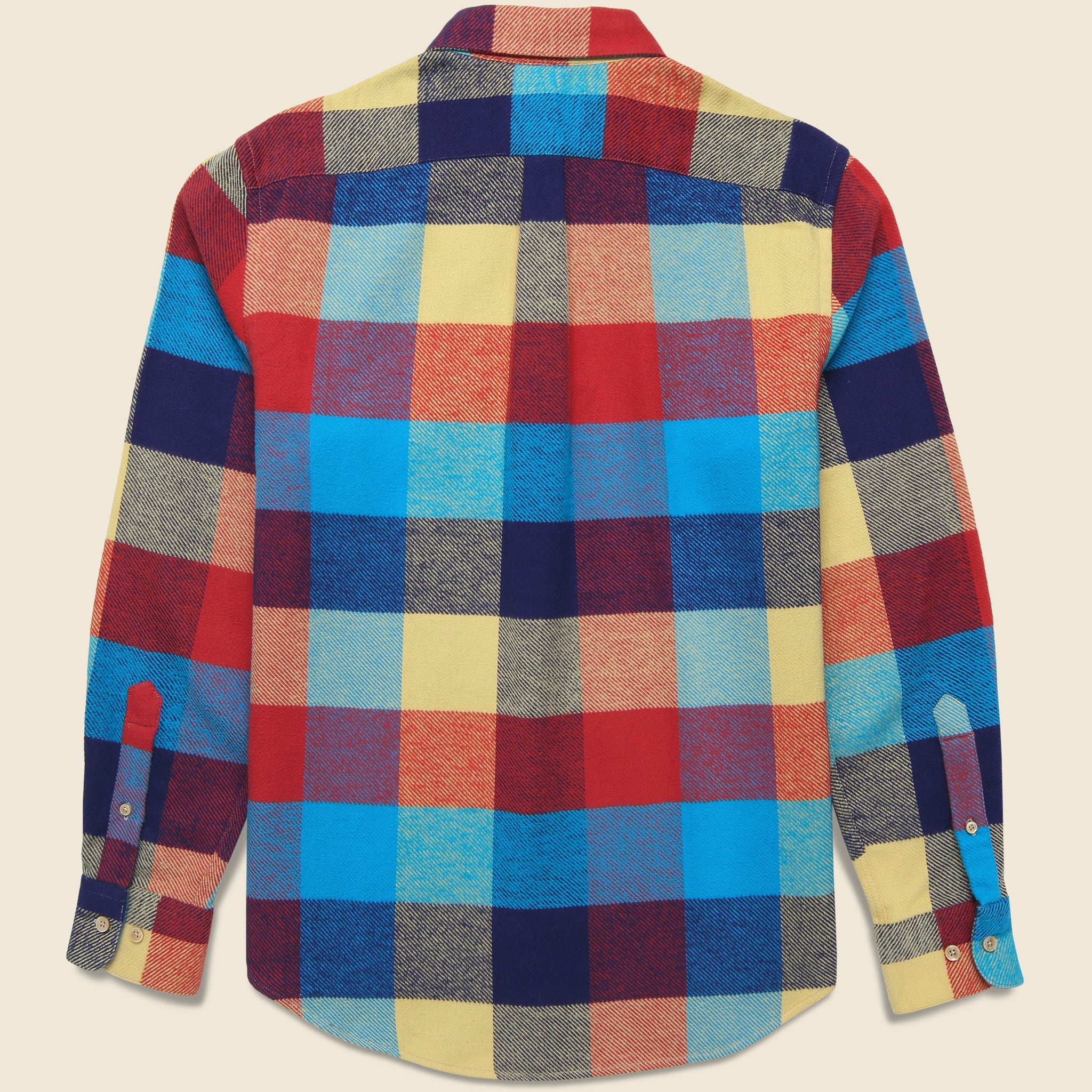 Ophelia Shirt - Blue - Portuguese Flannel - STAG Provisions - Tops - L/S Woven - Plaid