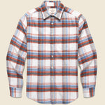 Phillo Shirt - Off White - Portuguese Flannel - STAG Provisions - Tops - L/S Woven - Plaid