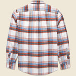 Phillo Shirt - Off White - Portuguese Flannel - STAG Provisions - Tops - L/S Woven - Plaid