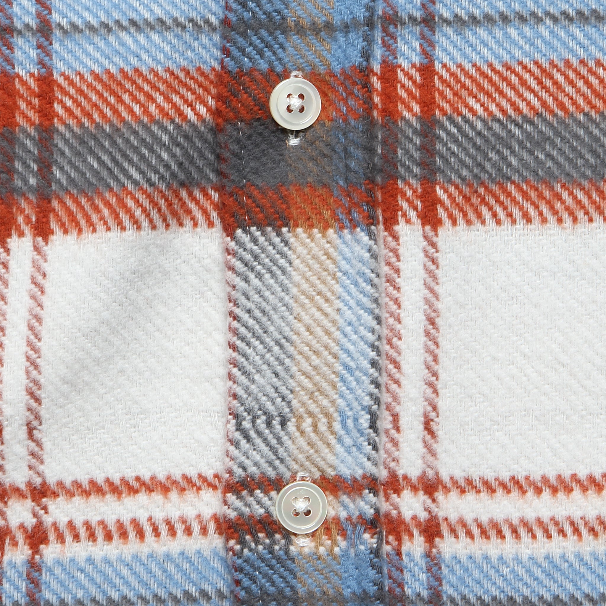 Phillo Shirt - Off White - Portuguese Flannel - STAG Provisions - Tops - L/S Woven - Plaid