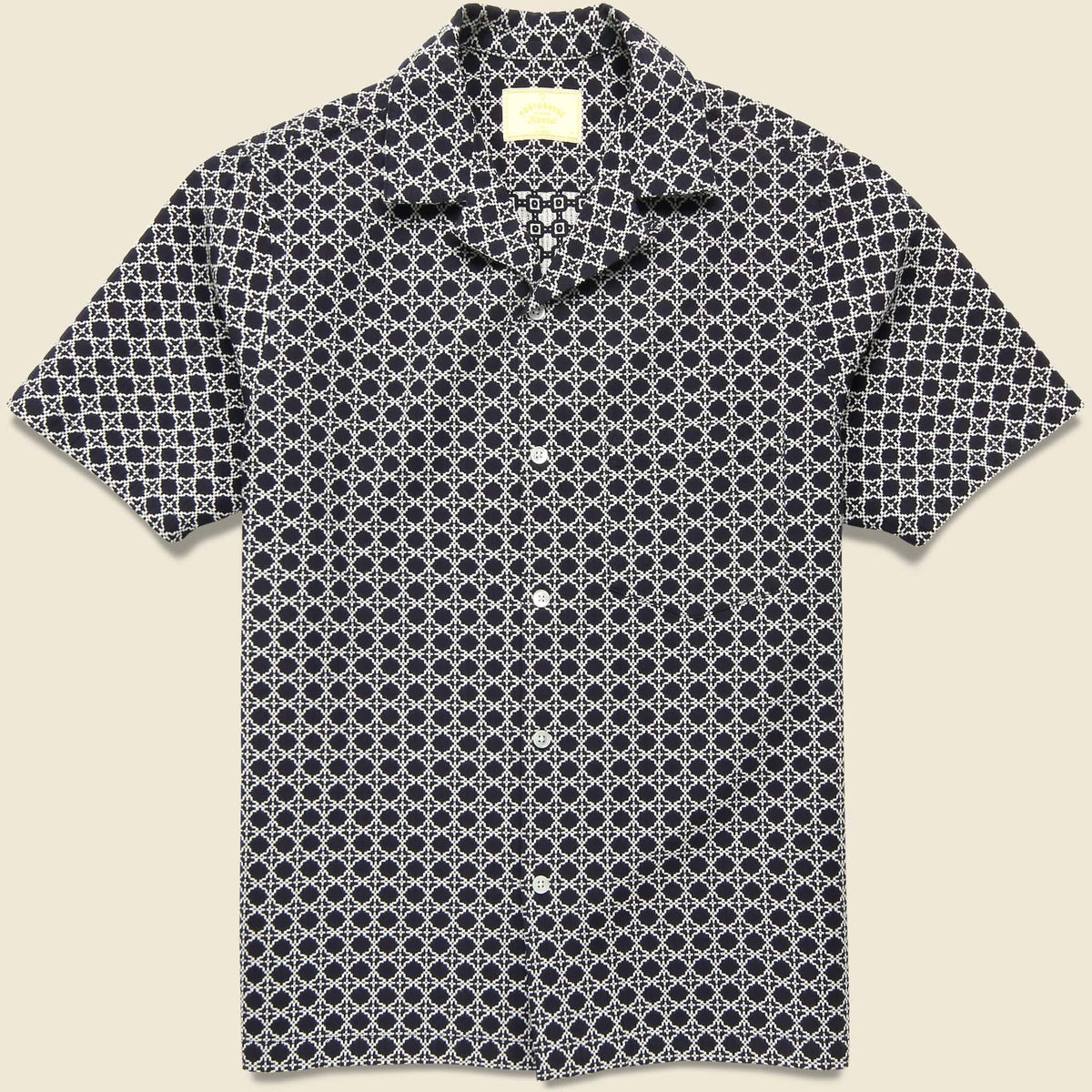 Tile Camp Shirt - Navy – STAG Provisions