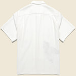 Palomino Camp Shirt - White - Portuguese Flannel - STAG Provisions - Tops - S/S Woven - Other Pattern