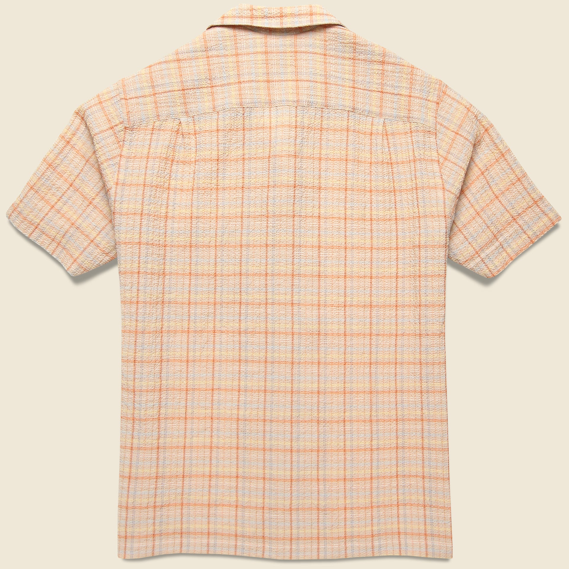 Inserch Crepe Camp Collar Shirt SE9356-00145 Banana Cream main image 1