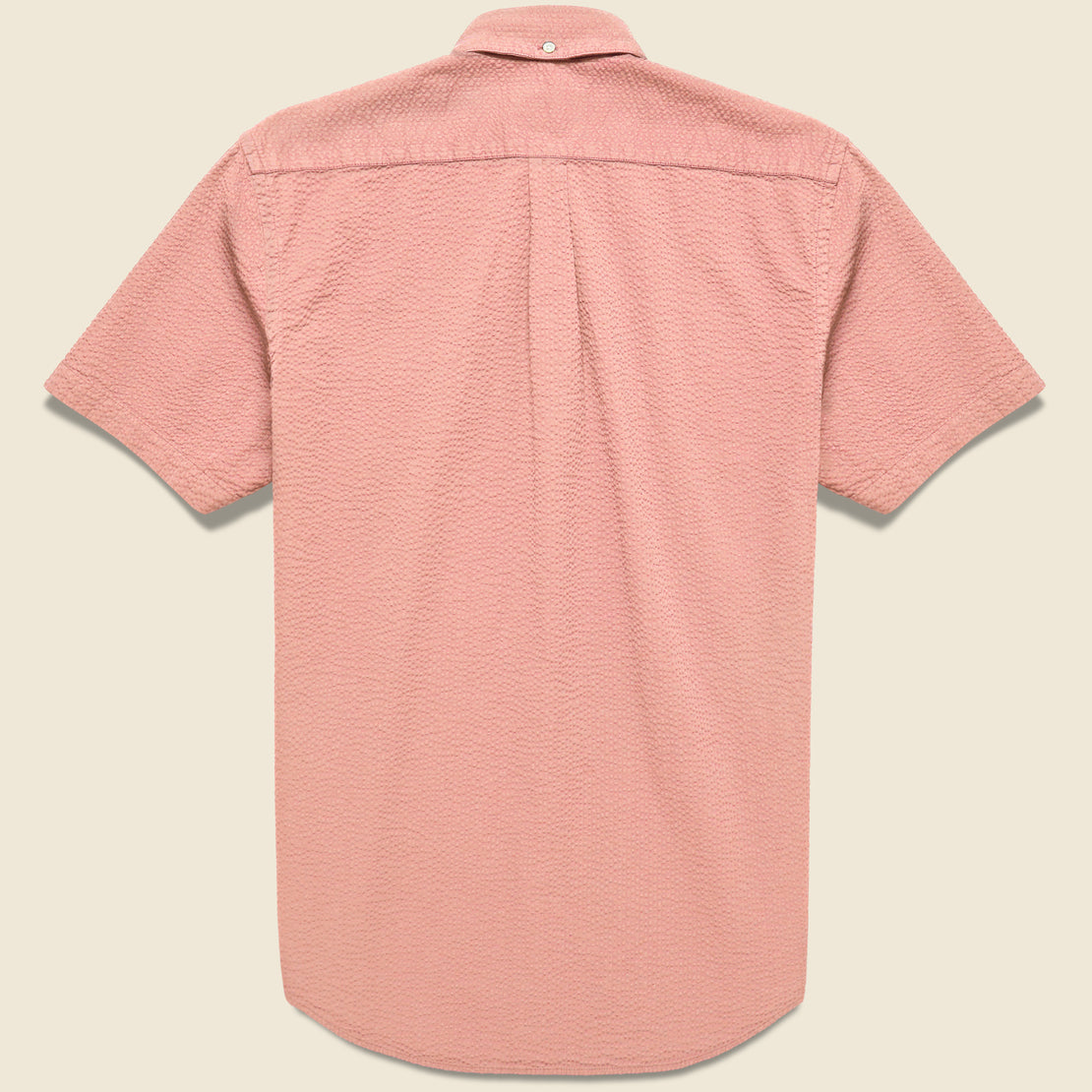 Atlantico Seersucker Shirt - Rose - Portuguese Flannel - STAG Provisions - Tops - S/S Woven - Seersucker