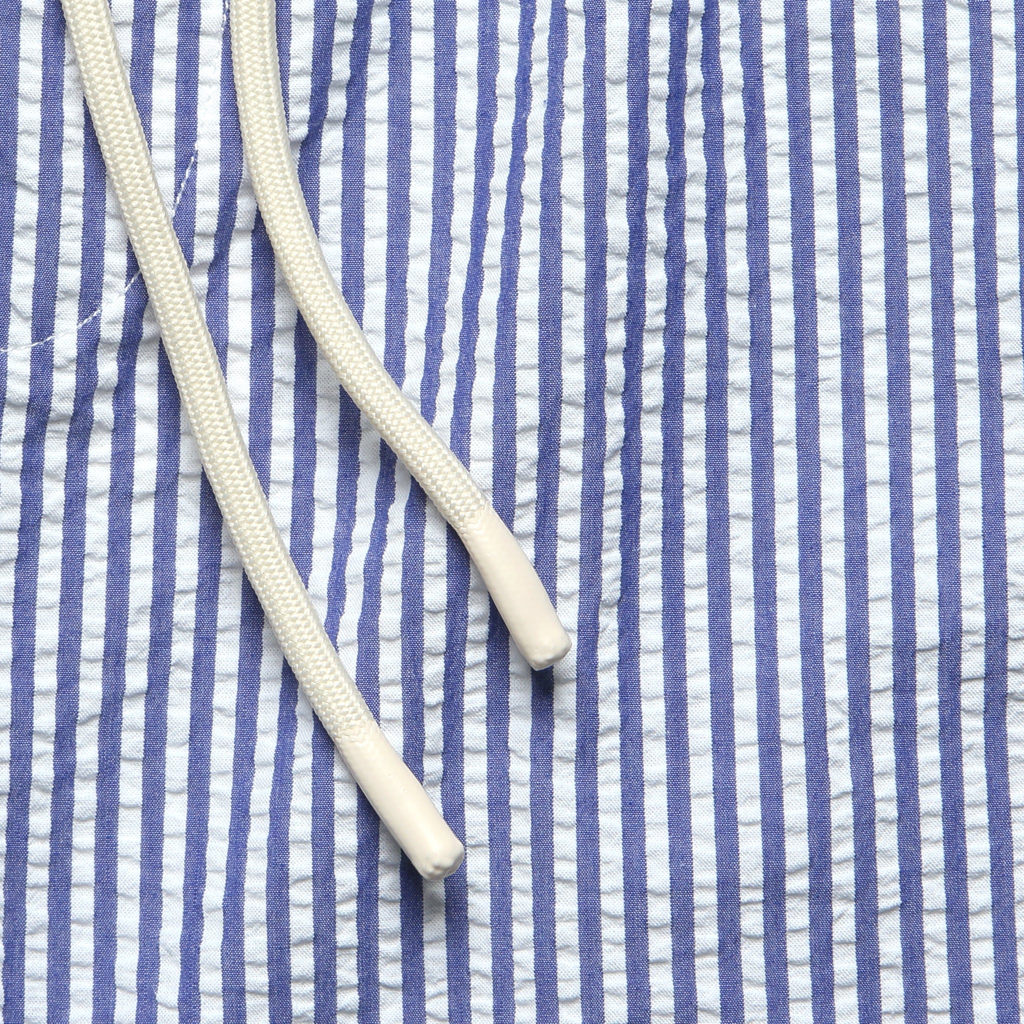 
                          6" Seersucker Shorts - Blue Stripe - Portuguese Flannel - STAG Provisions - Shorts - Lounge
                        