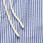 6" Seersucker Shorts - Blue Stripe - Portuguese Flannel - STAG Provisions - Shorts - Lounge