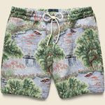 6" Park Tapestry Shorts - Multi - Portuguese Flannel - STAG Provisions - Shorts - Lounge