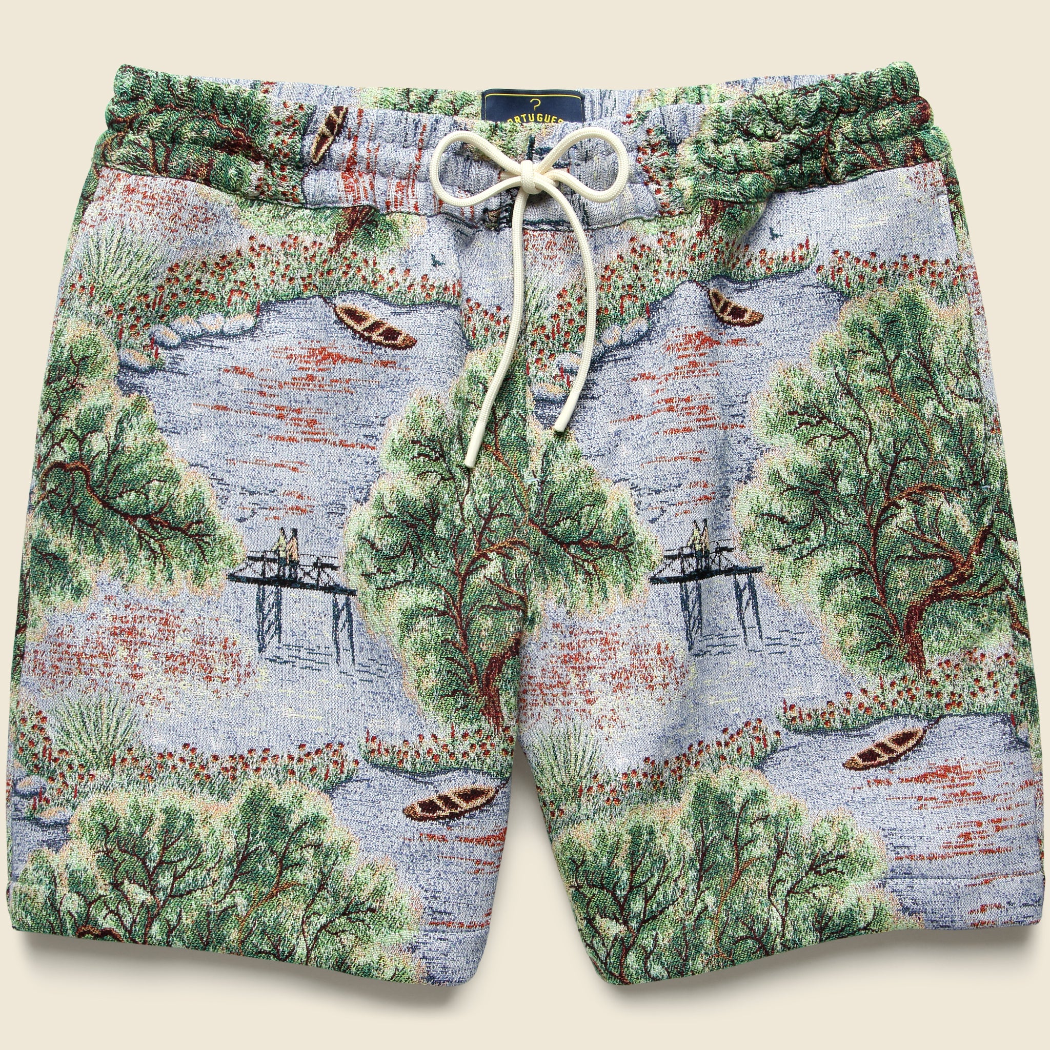 Park Tapestry Shorts - Multi - Portuguese Flannel - STAG Provisions - Shorts - Lounge