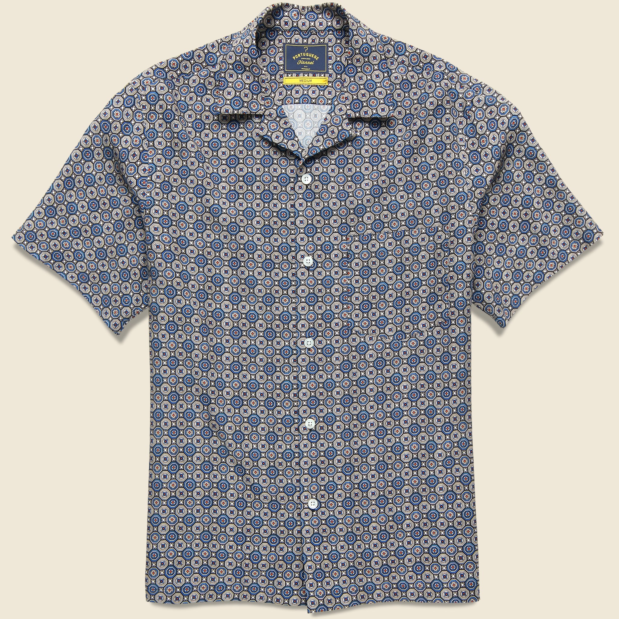 Conte Camp Shirt - Blue